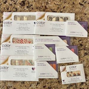 Color Street Festive Nail Polish Strips Collection